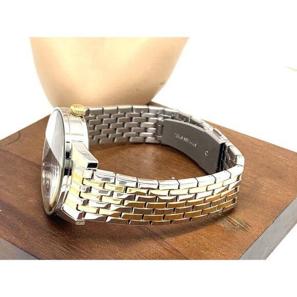 Timex Men's Watch TW2T50500 Quartz Gray Dial Two Tone Stainless Steel 41mm - Picture 8 of 13